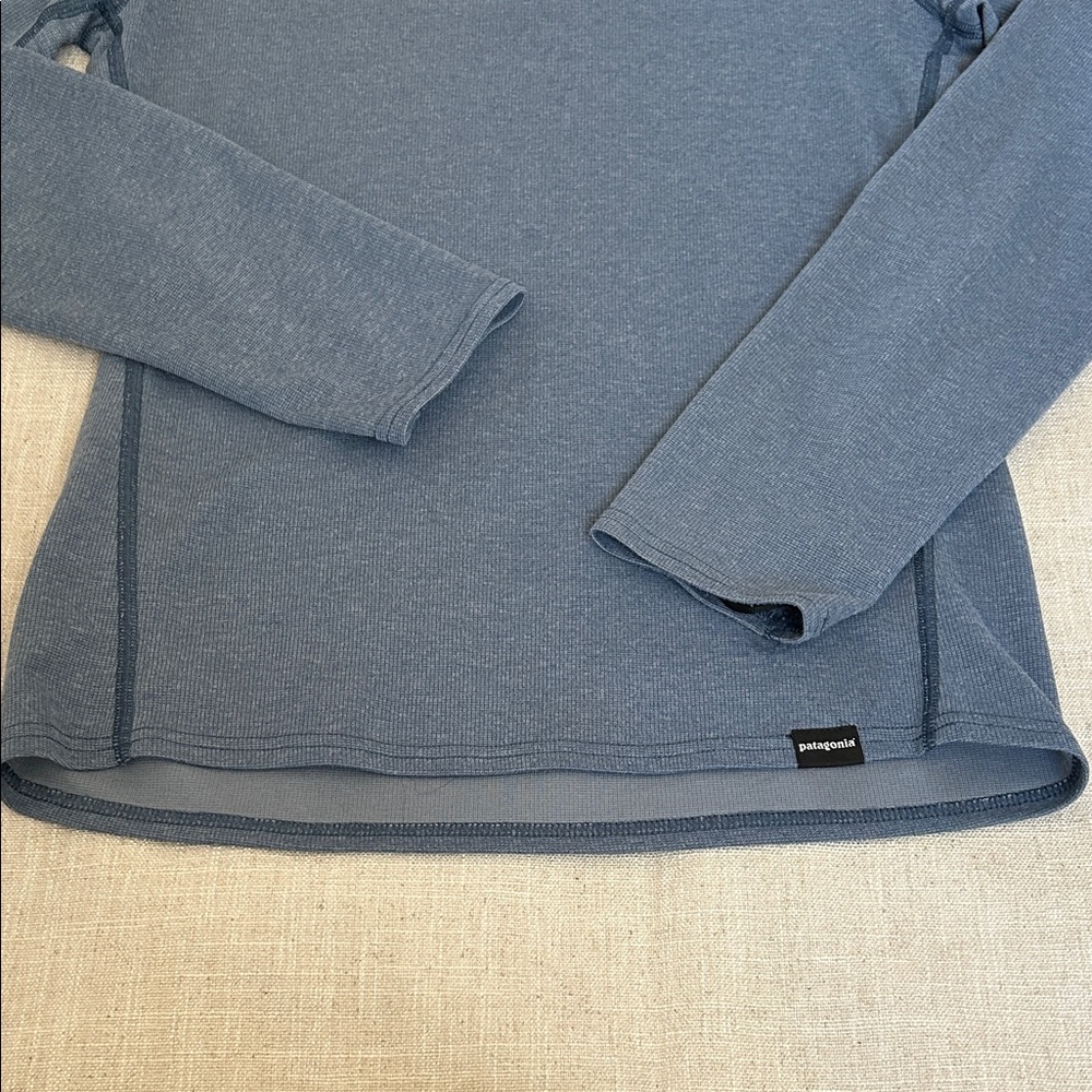 Patagonia Capilene 2 Lightweight Crew Long Sleeve Men's XS Blue Outdoor Hiking - Picture 4 of 11